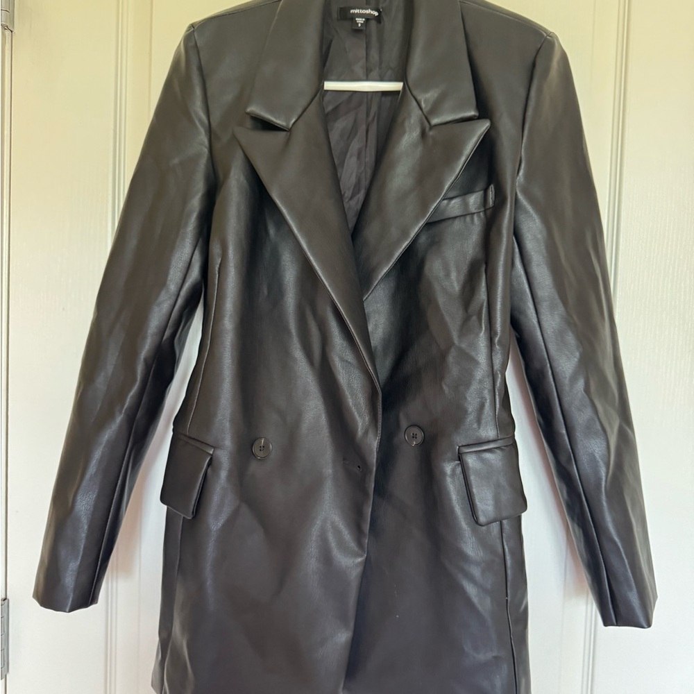 Women's Black Leather Jacket